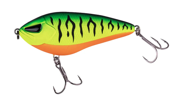 Zeck Rogue Glider Jerkbait 10 cm (46 g) Hundimiento lento - Firetiger