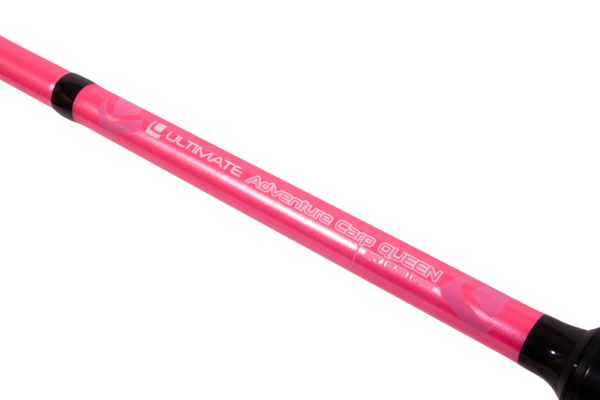 Ultimate Adventure Carp Queen Roze Karperhengel 12ft (3lbs) (3pcs)