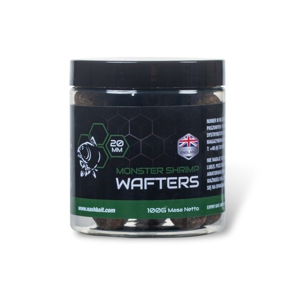 Nash Monster Shrimp Wafters 100g