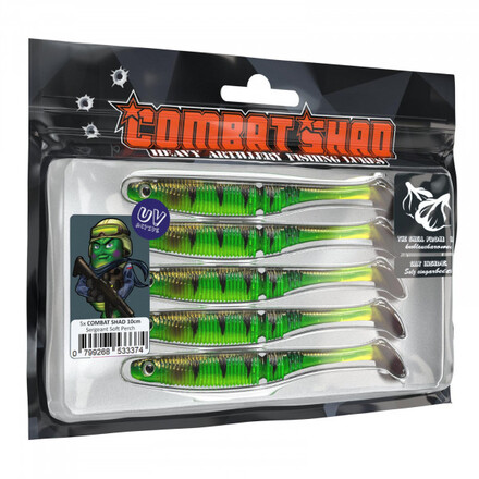 Combat Shad 12,5cm (4 pieces) Sergeant Soft Perch