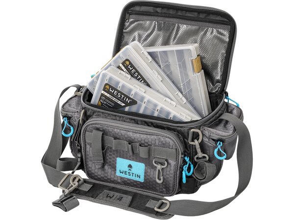 Borsa a Tracolla Westin W4 HD M Titanium Grey (incl. 3 cassette per materiali!)