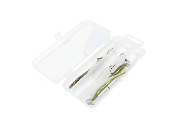 Ultimate EZ-Shad & Jighead Kit Loodvrij 7.5cm (5g) (8pcs) - Natural