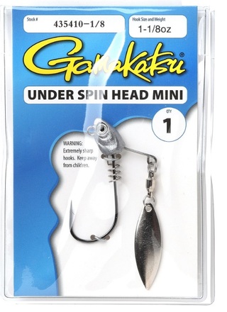 Gamakatsu Under Spin Head Mini #1 Jighead 3.5g