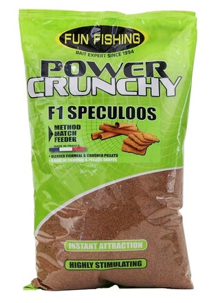 Fun Fishing Power Crunchy Lokvoer F1 Speculoos (2kg)