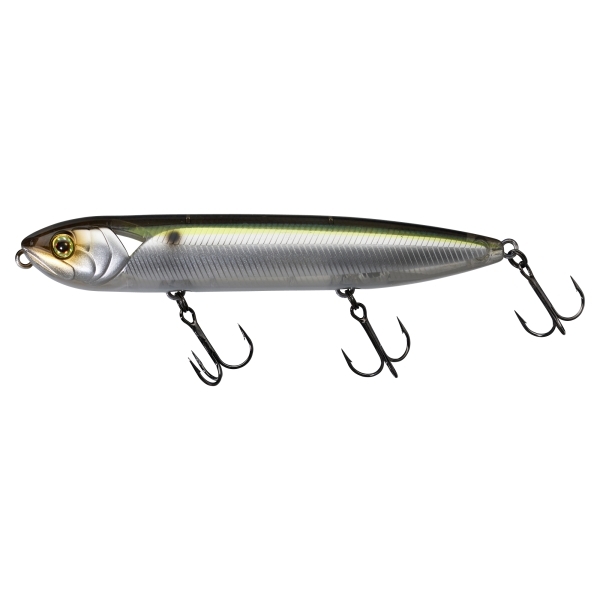Illex Bowstick Knocker 130 Señuelo de Superficie Silencioso 13 cm (29 g) - SG Threadfin Shad