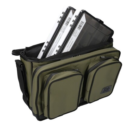Daiwa D-Vec WP 200 Tackle Box Bag Raubfisch Taschen (inkl. 2 Tackleboxen)