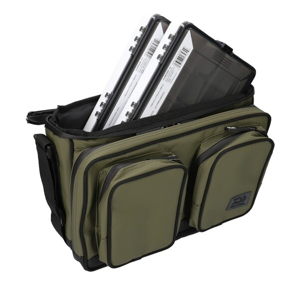 Daiwa D-Vec WP 200 Tackle Box Bag Raubfisch Taschen (inkl. 2 Tackleboxen)