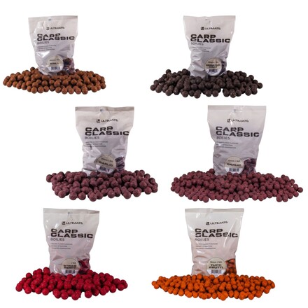 Ultimate Carp Classic Boilies Try-Out Pack (6kg) (6 Smaken!)