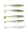 Ultimate EZ-Shad & Jighead Kit Loodvrij 10cm (7 + 10g) (8pcs) - Natural