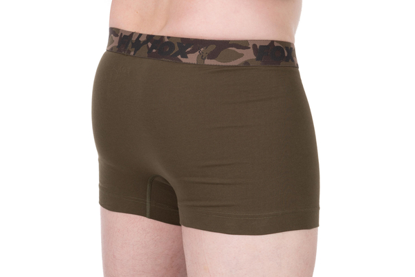 Fox Boxer Shorts 2-Pack Khaki/Black