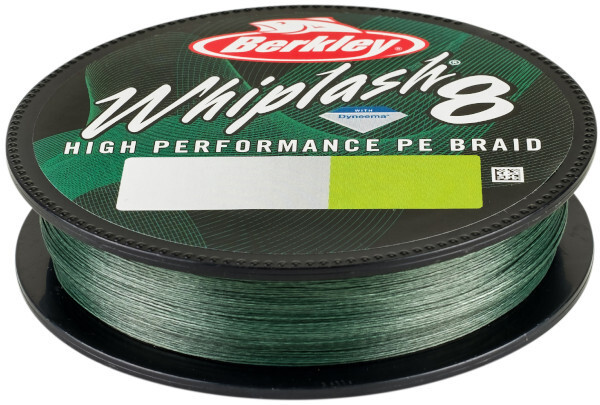 Berkley Whiplash 8 Green 0.06mm 150m