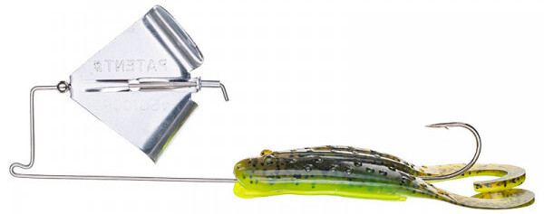 Strike King KVD Toad Buzz 10,6gr - Green Pumpkin Chartreuse Belly