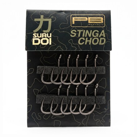 PB Products Surudoi Stinga Chod Hook PTFE Karperhaken (10pcs)