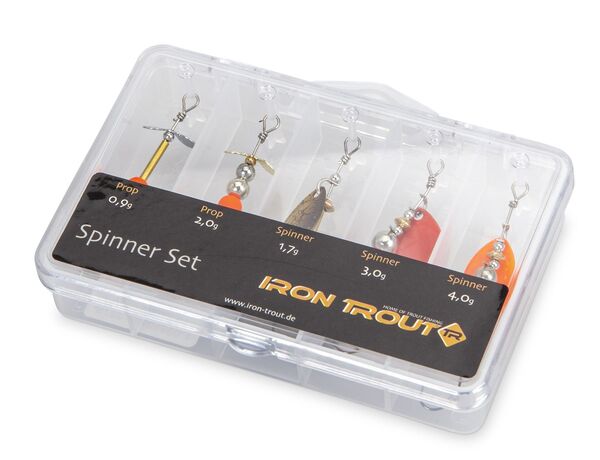 Iron Trout Spinner Kit Forelspinner Set (5pcs)
