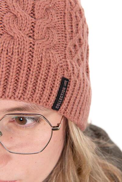 Fox Ladies Knitted Bobble Vismuts