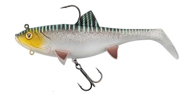 Fox Rage Replicant Wobble Legend Colours Swimbait 14cm (55g) - Silver Halo