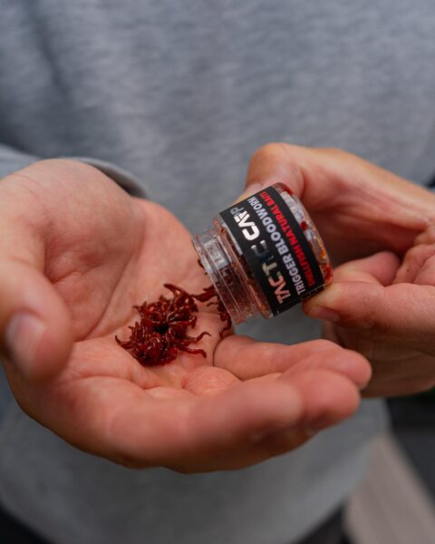 Tactic Carp Trigger Hookbaits Natural BloodWorms + Shellfish (50ml)