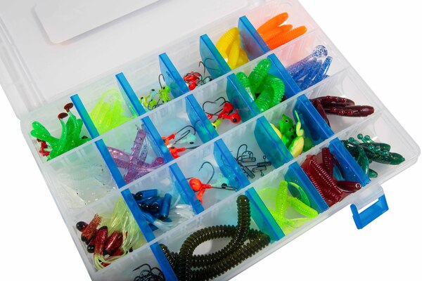 Fish4All Softbait Box (146pcs)