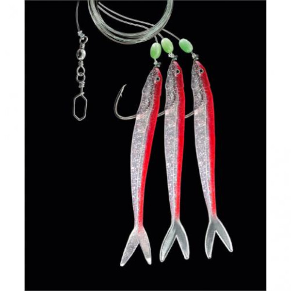 Jenzi Norway Rigs 3-Arm DS (multiple options) - Pink Glitter