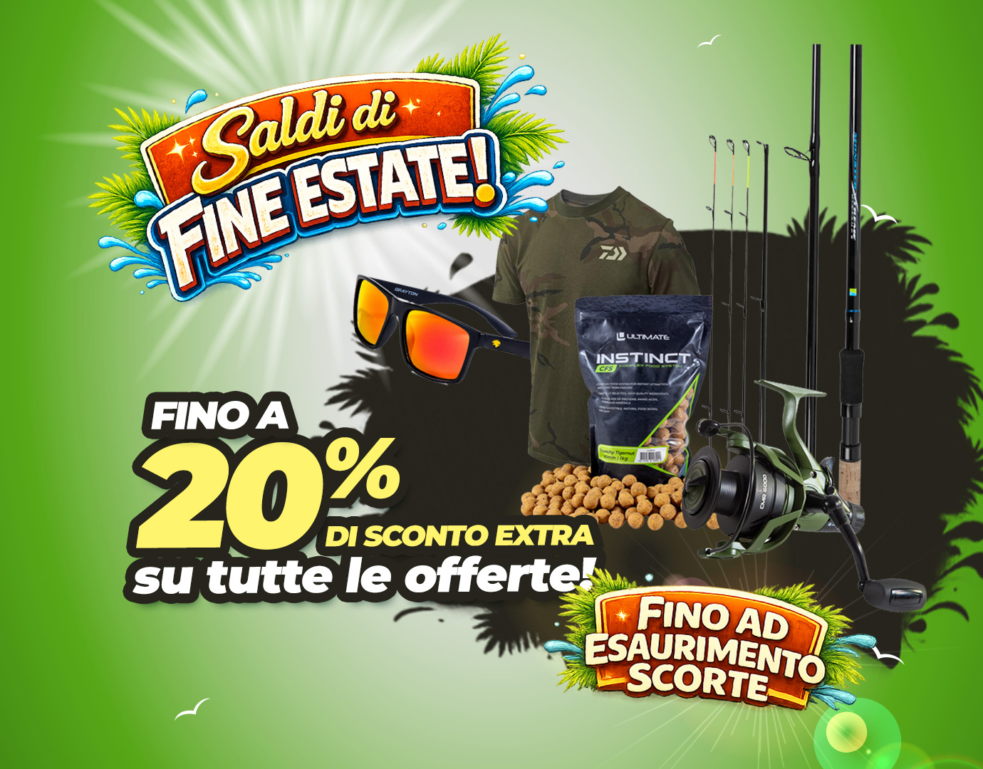 Subbanner: Tot 20% Alle Deals (End of Summer)