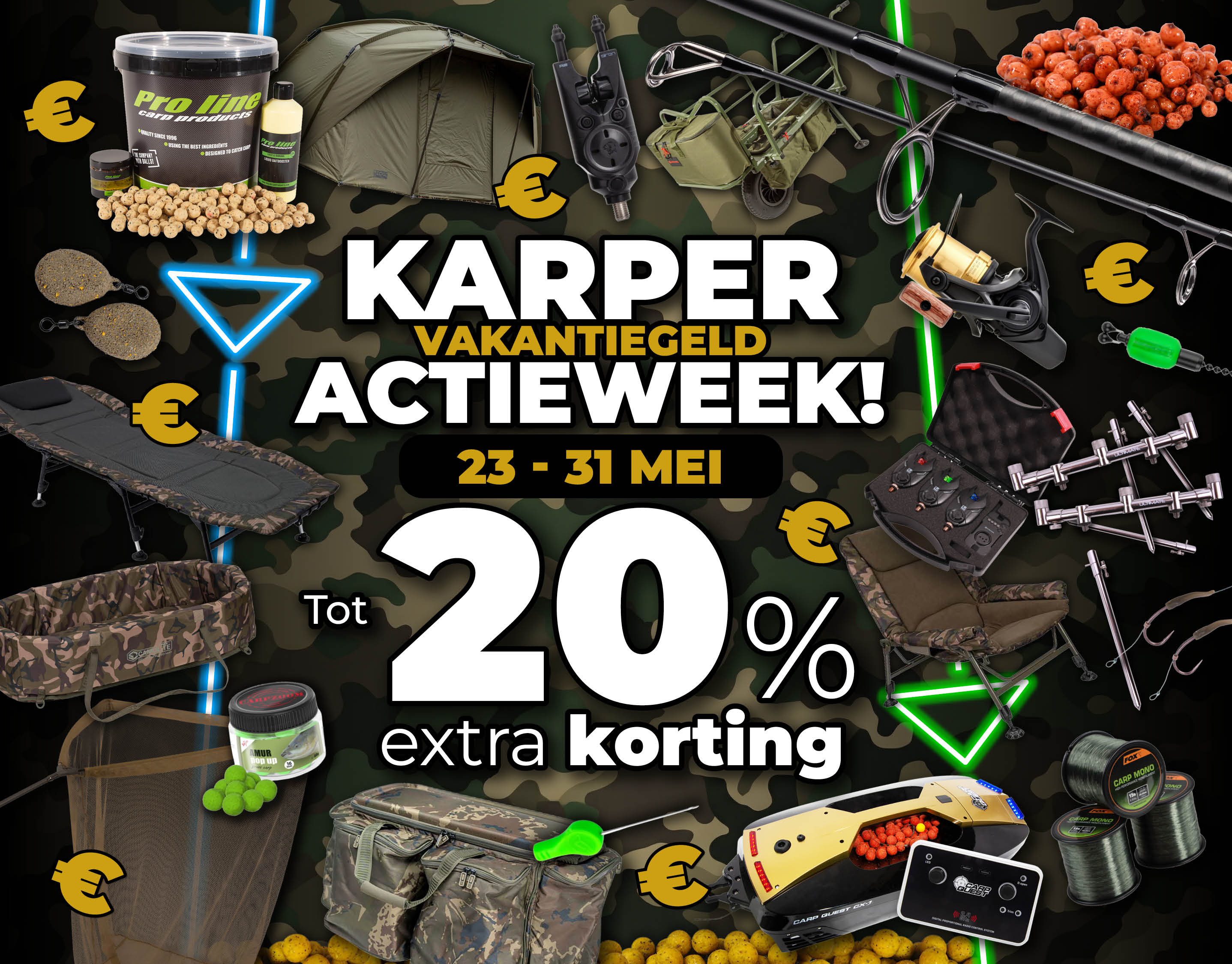 Subbanner: Tot 20% Karper (Weekactie) NL Vakantiegeld