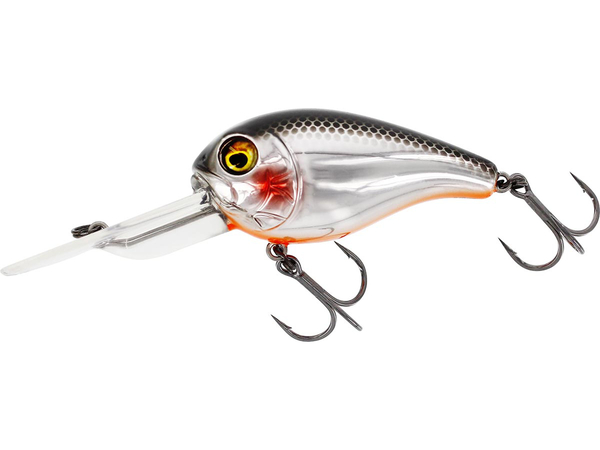 Westin MegaBite DeepRunner Crankbait Floating 6cm - Steel Sardine