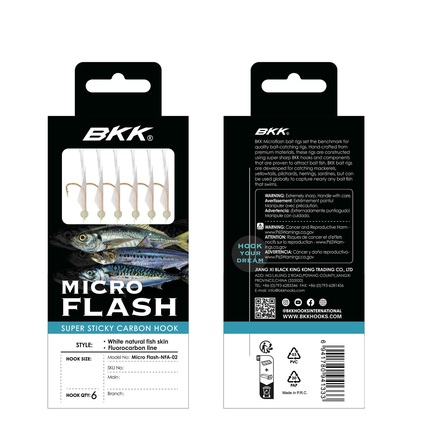 BKK Micro Flash Nfa-02 Gold Sea Rig 150cm