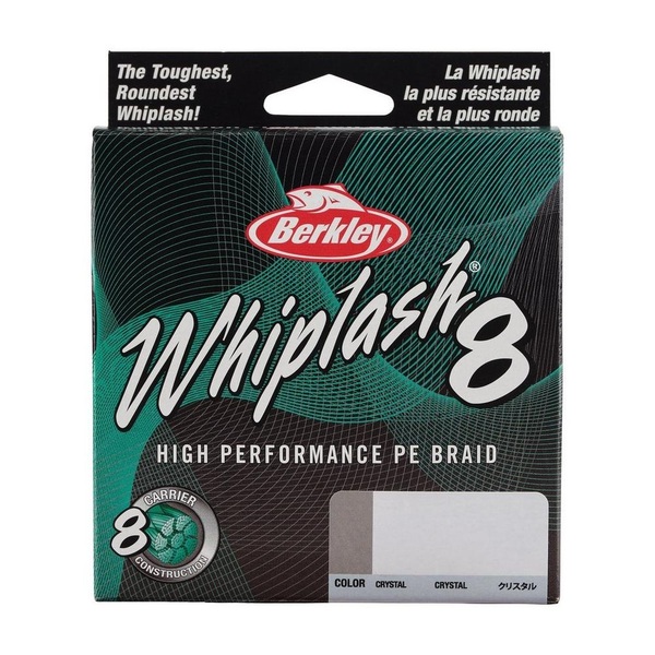 Berkley Whiplash 8 Braided Line Crystal 150m