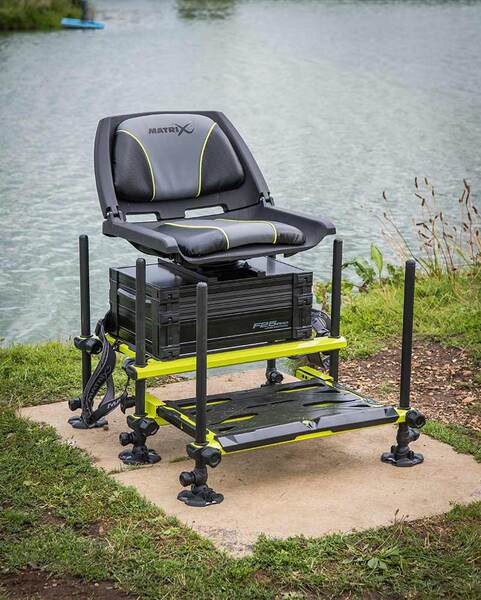Matrix F25 Pro Swivel Seatbox Lime Edition