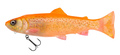 Savage Gear Swimbait "Pulsetail Trout" 3D con Sistema Line-Thru, 16 cm (51 g) - Color CL Gold Albino