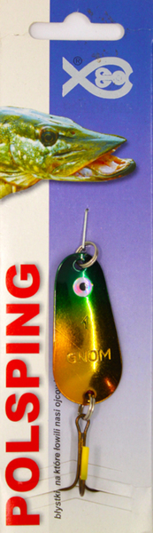 Polsping Gnom - Rainbow Green Gold