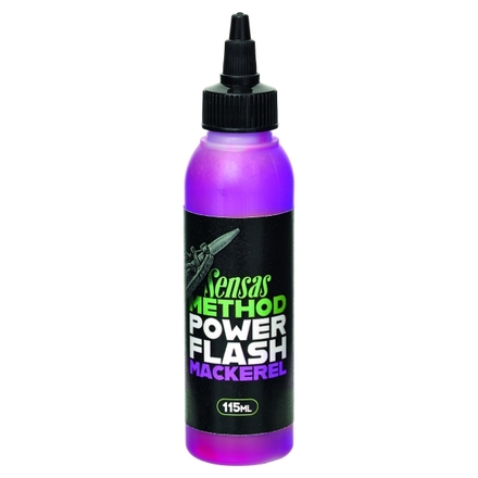 Sensas Power Flash Mackerel 115ml Method Liquid