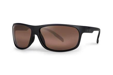 Fox Rage Matt Black Wrap Brown Lens Eyewear Zonnebril