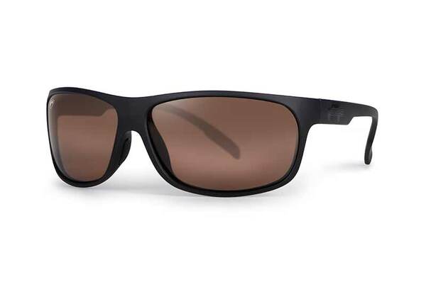 Fox Rage Matt Black Wrap Brown Lens Eyewear Zonnebril