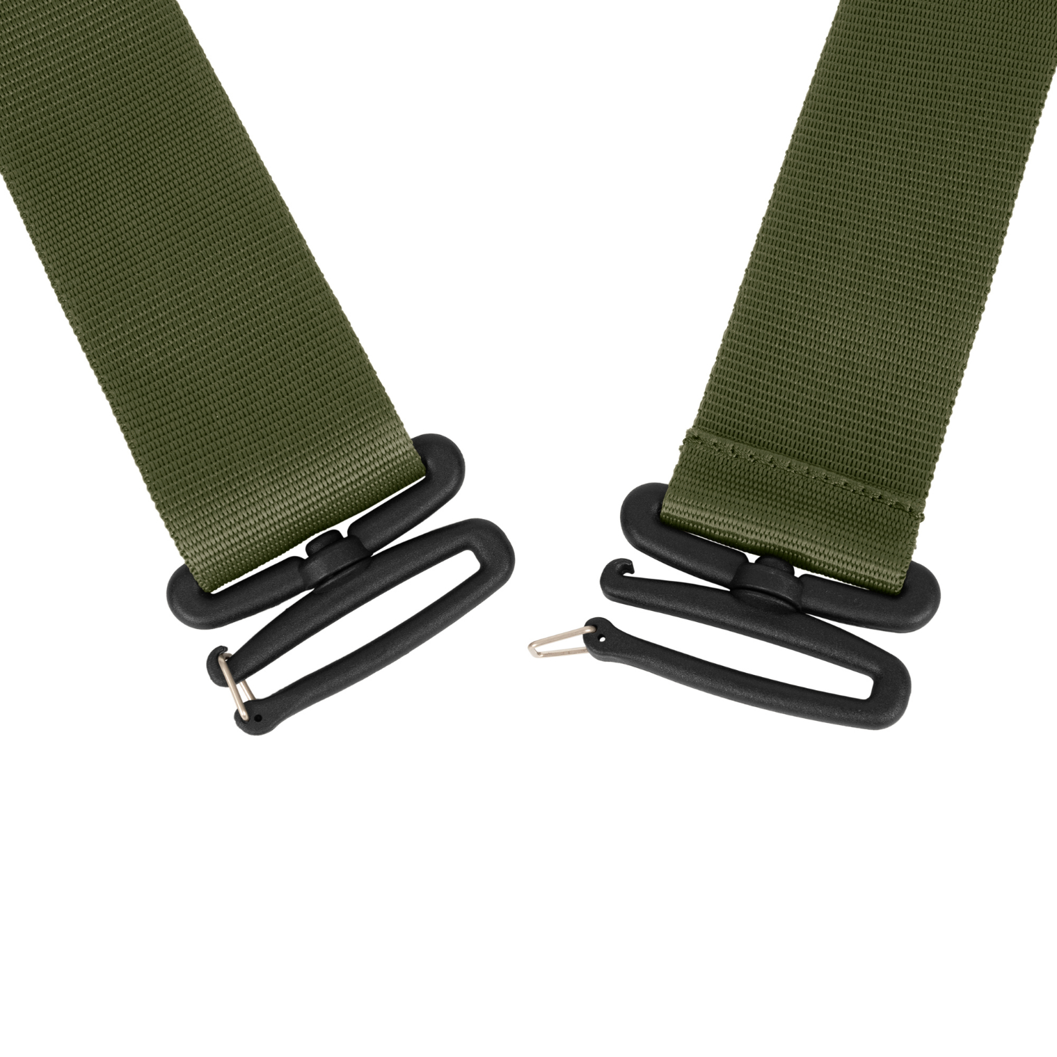 Sangles Élastiques BarrowPro Pour Brouette De Pêche – 100 Cm – Lot De 2 – Vert Olive