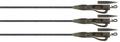 Fox Edges Tubing Leadclip Ready Rigs (3 Stuks) - Naturals Green