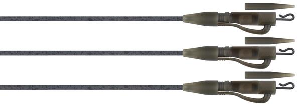 Fox Edges Tubing Leadclip Ready Rigs (3 Stuks) - Naturals Green