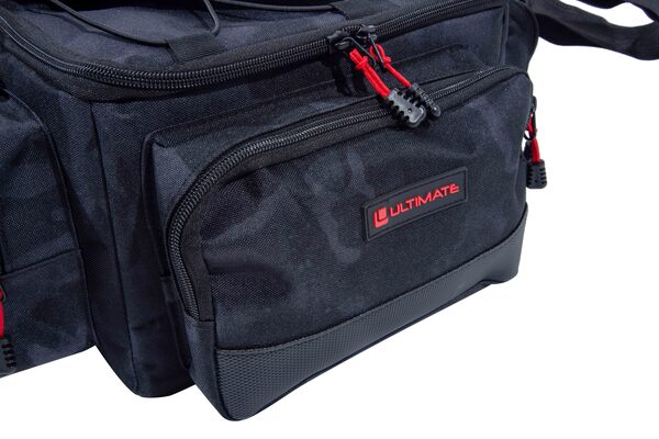 Ultimate Dark Camo Shoulderbag (Incl. 4 Tackleboxen)