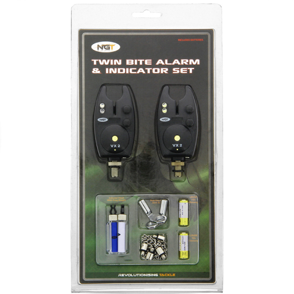NGT VX2 Bite Alarm & Indicator Set