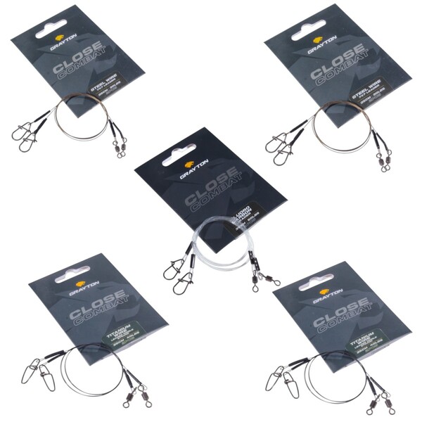 Grayton Roofvis Leader Set (10pcs)