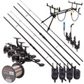 Ultimate Adventure Carp Triple Rod Set