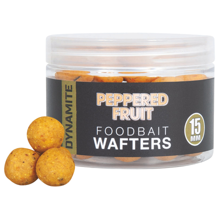 Dynamite Baits Peppered Fruit Food Wafters (15mm)
