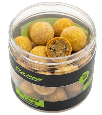 Pro Line Coated Hookbaits Sweet Maggot & Cream (200ml)