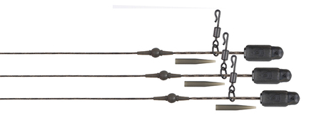 Fox Edges Naturals Submerge Leaders 75cm (3 Stuks)