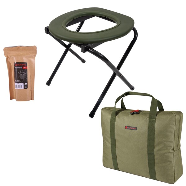 Ultimate Camper-Comfort Toilet + Borsa