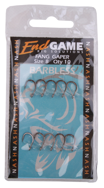 Nash Fang Gaper Barbless Size 8