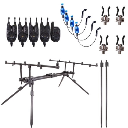 Ultimate Outland Areaplus Rodpod 5-Rod Complete Set