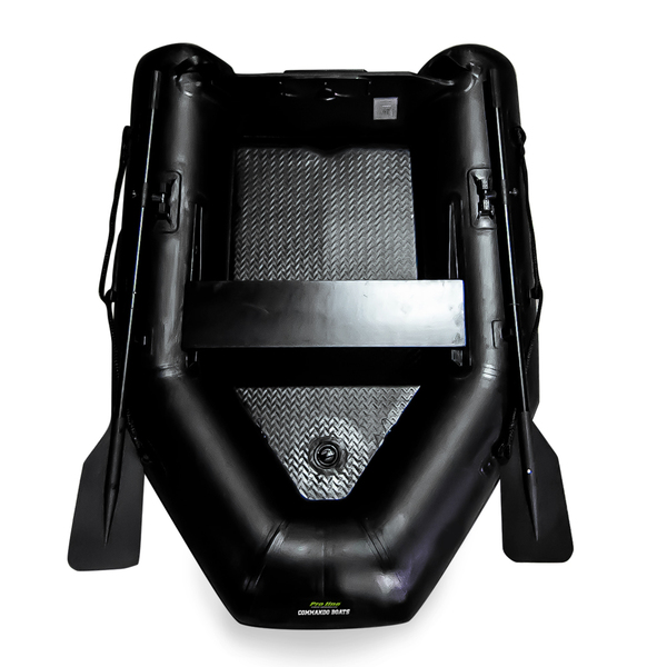 Pro Line Inflatable Commando Boat Black Deluxe
