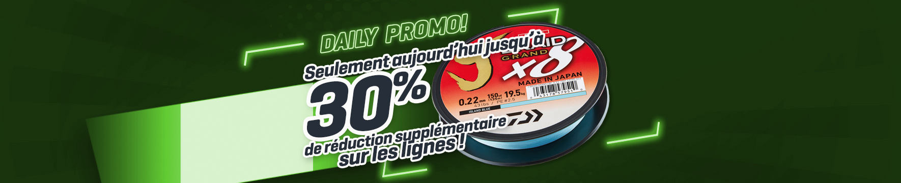 Topbanner: Tot 30% vislijnen