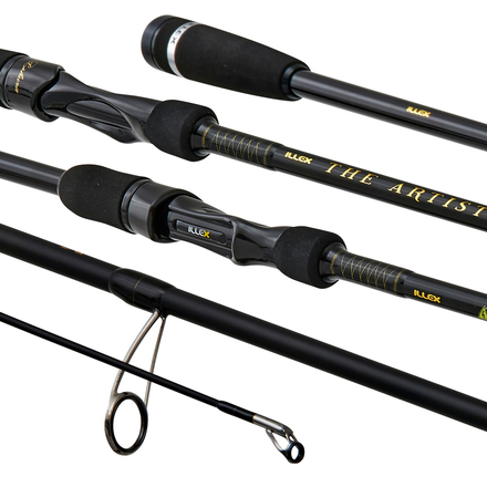 Illex The Artist X5 S 2402 M Dark Puppeteer Spinhengel 2.41m (7-30g)